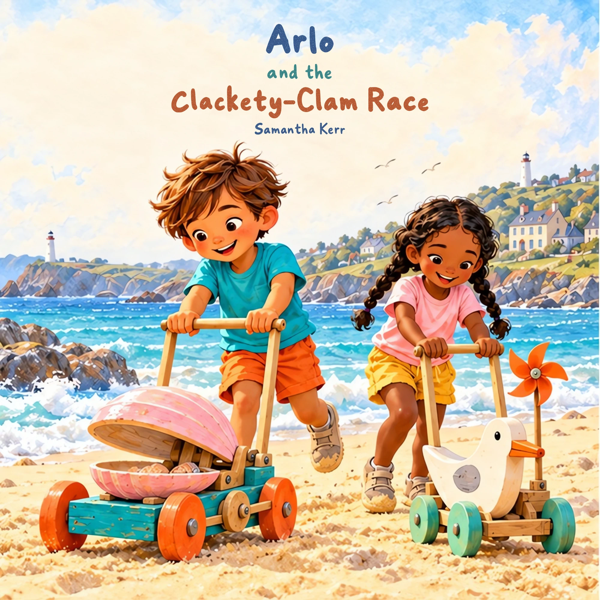 Arlo and the Clackety-Clam Race cover